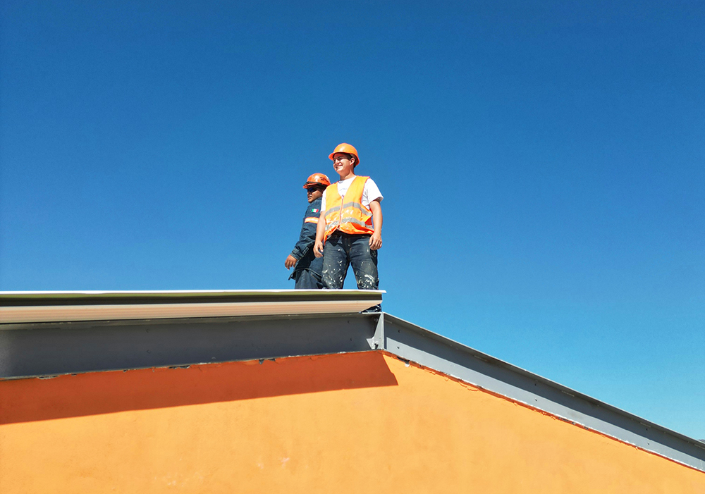 Graphic designer for construction companies